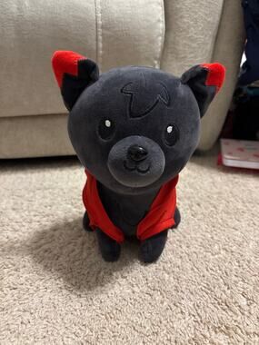 EUC aphmau Aaron wolf plush batch 1 of 9 2018 red cape